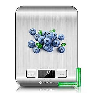 Etekcity Digital Kitchen Food Scale (up to 11 lbs, Stainless Steel) $7