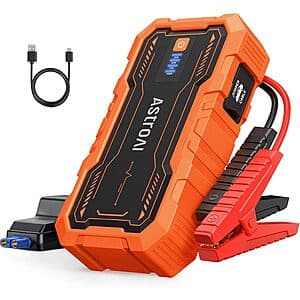 AstroAI S8 Pro Car Battery Jump Starter $36 + Free Shipping