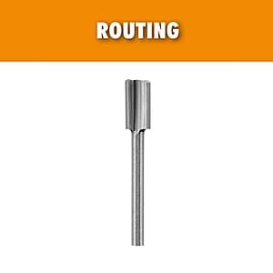 RYOBI Rotary Tool 1/4" Straight Routing Bit (For Wood and Plastic) $3.50 + Free S/H