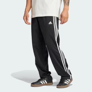 adidas Men's Primegreen Essentials 3-Stripes Track Pants (Black/White, S or M) $9.35 + Free Shipping