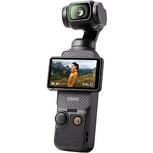 DJI Osmo Pocket 3 3-Axis 4K Vlogging Gimbal Camera w/ Rotatable Touchscreen $399 + Free S&H