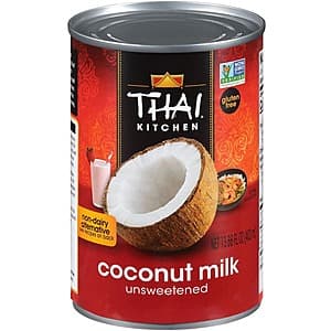 12-Pack 13.66-Oz Thai Kitchen Gluten Free Unsweetened Coconut Milk $13.25 w/ Subscribe & Save