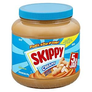 5-lb Skippy Creamy Peanut Butter $7.65 w/ S&S
