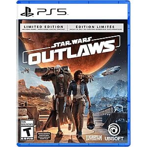 Prime Members: Star Wars Outlaws: Limited Edition (PlayStation 5 or Xbox Series X) $38 + Free Shipping