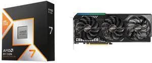 AMD RYZEN 7 9850X3D + ASRock RX9070XT CL 16G + GAMDIAS 240mm AIO Liquid Cooler $979 + Free S&H