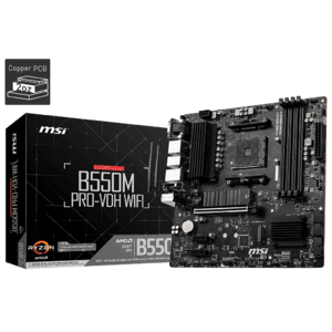 MSI B550M PRO-VDH WIFI MB + 16GB (2x8GB) Kingston Fury DDR4 3200 RAM $99 + Free Shipping