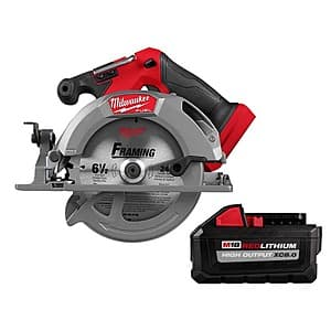 Milwaukee 18V Brushless Cordless 6-1/2" Circular Saw w/ XC 8.0 Ah Battery $189 + Free Shipping