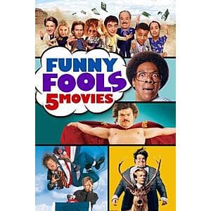 Funny Fools 5-Movie Collection: Volume 1, 2 or 3 (Digital HD Films) $10 each