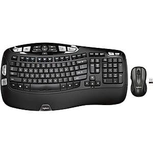 Logitech MK550 Wireless Wave All-Day Comfort Combo - $29.99 + Free Ship