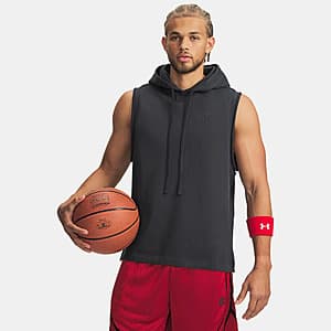 Men's Curry Sleeveless Hoodie (Anthracite, Small) $14.50 + Free S&H