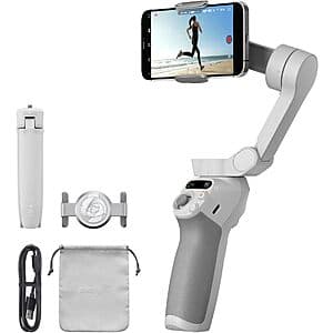 DJI Osmo Mobile SE Gimbal 3-Axis Stabilizer w/Auto Tracking & Built-in Tripod $58 + Free Shipping