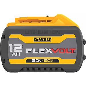 DeWALT DCB612 20V/60V MAX FLEXVOLT 12Ah Compact Rechargeable Battery $149.99 + Free S/H $150+ Orders