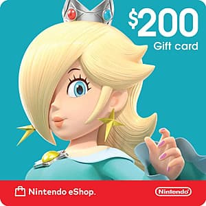 $200 Nintendo eShop eGift Card (Email Delivery) $173