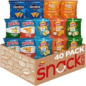 40-Pk 1-Oz Frito Lay Tangy Favorites Mix Variety Pack $15.70 w/ S&S