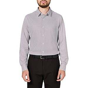 Costco Members: Infinity Men's Textured Button Up Shirt 5 for $14.95 + Free Shipping
