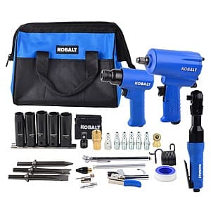 Select Stores: 31-Pc Kobalt Multipurpose Air Tool Kit $99 + Free Pickup