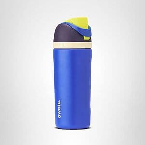 16-Oz Owala FreeSip Insulated Stainless Steel Water Bottle w/ Straw (3 Colors) $20