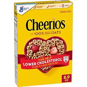 8.9oz Cheerios Breakfast Cereal $1.05 w/ Subscribe & Save