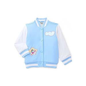 Dreamweave Toddler Varsity Jacket w/ Lining: Bluey, Toy Story, Hello Kitty $8.55 & More + Free S&H on $35+