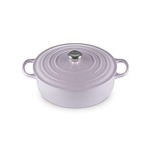 Le Creuset Enameled Cast Iron Signature Round Wide Dutch Oven, 6.75 qt., Shallot - $222.72