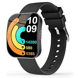 MFVLP 1.85" Smartwatch w/ Bluetooth Calling & 120 Sports Modes (2 Colors) $9