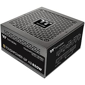 Thermaltake Toughpower GF A3 850W 80+ Gold Fully Modular ATX Power Supply $80 + Free Shipping