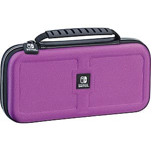 RDS Industries Game Traveler Deluxe Case for Nintendo Switch (Purple) $12