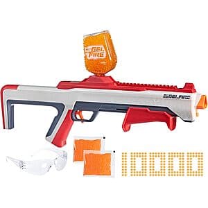 NERF Pro Gelfire Raid Blaster w/ 10,000 Gel Rounds & Eyewear $10 & More