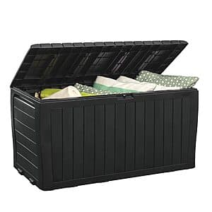 71-Gal Keter Marvel Outdoor Storage Resin Deck Box $48.40 + Free S&H
