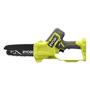 Select Locations: Ryobi One+ 18V Compact Pruning 6" Mini Chainsaw (Tool Only) $49 + Free S&H