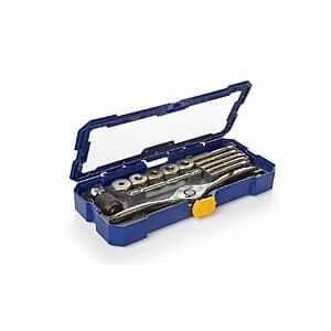 14-Pc IRWIN Self-Aligning Tap and Die Set + $2.47 Menards Rebate Credit $22.45 & More