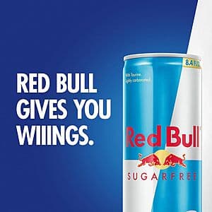 24-Pack 8.4oz. Red Bull Energy Drink (Sugar Free) $13 w/ Subscribe & Save