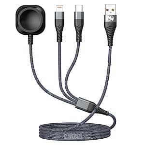 Xnewcable 3-in-1 Magnetic USB Charging Cable: 2' USB-C to C $4, 6' USB-A to C $5 & More
