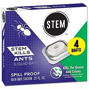 4-Count STEM Ant Bait Liquid Indoor Ant Trap $1.30
