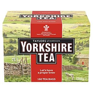 Select Amazon Accts: 160-Ct Yorkshire Black Tea Bags (Yorkshire Red) $7.50 w/ S&S