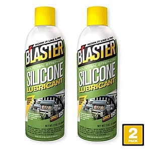 2-Pk 11-Oz Blaster Industrial Strength Silicone Lubricant Spray $6.65 + Free S&H