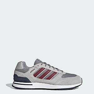 adidas Men's Run 80s Sneakers (Grey Three/Shadow Red/Shadow Navy) $24 + Free Shipping
