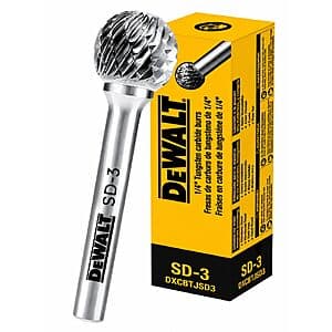 DeWALT SD-3 1/4" Tungsten Carbide Cutting Burr Shank $13
