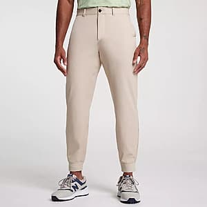VRST Men's Fairway Golf Jogger Pants (Khaki Sand or Silver Shadow) $18 + Free Shipping