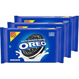 Select Accounts: 3-Pack 19.1-Oz OREO Chocolate Sandwich Cookies $7.80 w/ Subscribe & Save