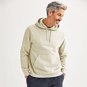 Tek Gear Men's Ultra Soft Fleece Hoodie (Ladd Beige; L-XXL) $6.55 + Free Pickup