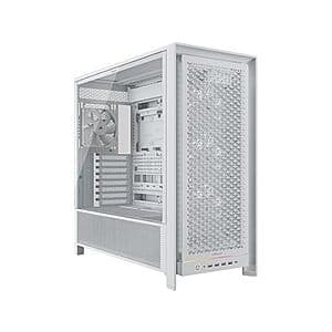 CORSAIR Frame 5000D RS Modular Mid-Tower PC Case (White) $64 + Free S&H w/ Prime