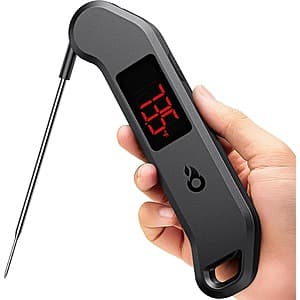 ThermoMaven Digital Meat Thermometer (Black) $8