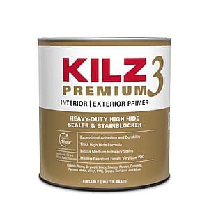 1-Quart KILZ Interior/Exterior Water or Oil Based Primers (Various) from $5 + Free Store Pickup