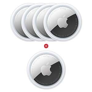 Costco Members: 5-Pack Apple AirTag Bluetooth Tracking Device (2nd Gen) $100 + Free S/H