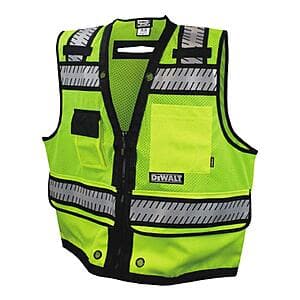 DeWALT DSV521 Class 2 Heavy Duty Surveyor Vest (One Size) $10.50