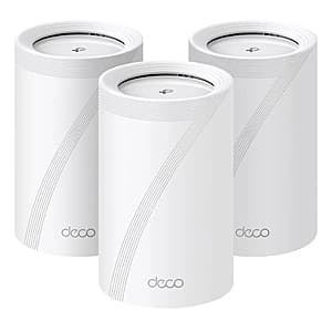 Costco Members: 3-Pack TP-Link Deco BE11000 Wi-Fi 7 Tri-Band Home Mesh System $340 + Free Shipping