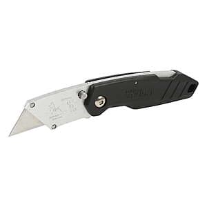 7" Hyper Tough Folding Lock-Back Utility Knife $3.85