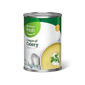 10.5 Oz Amazon Fresh Condensed Cream of Celery Soup $0.60 w/ S&S