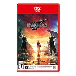 Final Fantasy VII: Rebirth Day One Edition (Nintendo Switch 2, Game-Key Card) $35